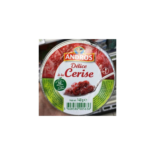 [3608580005636] ANDROS Délice Cerise 140 g
