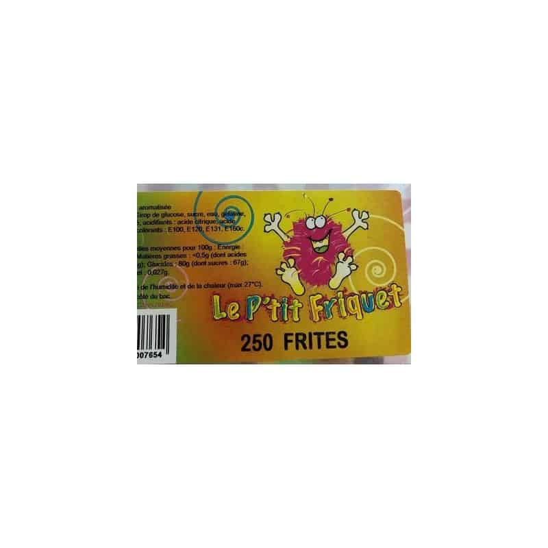 No Name Tray 250 Pieces Fries