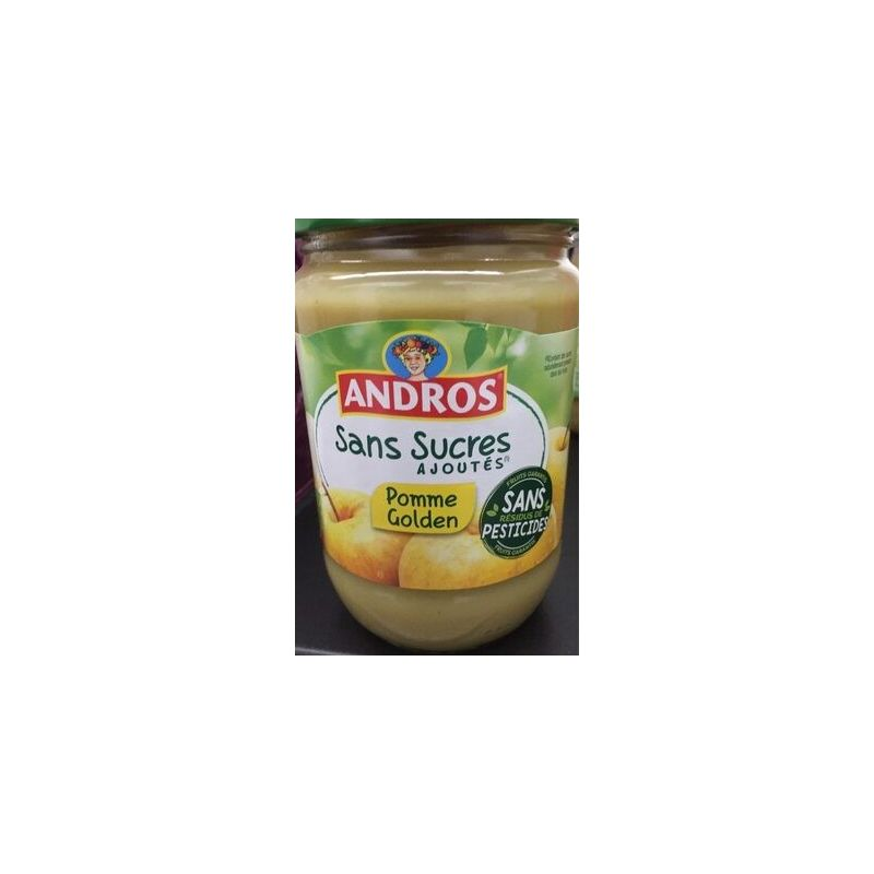 ANDROS Golden Apple Applesauce no added sugar 640 g