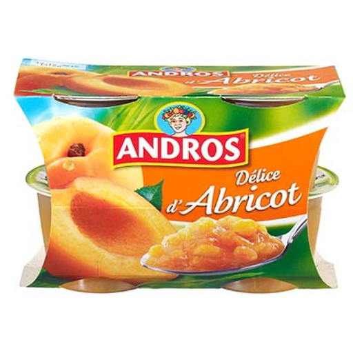 [3608580707110] ANDROS Apricot Delight 4 x 100 g
