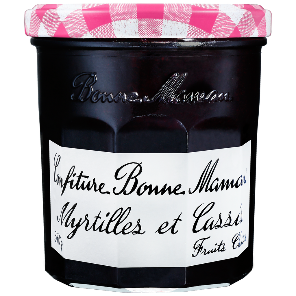 BONNE MAMAN Extra Jam Blueberries and Blackcurrants 370g