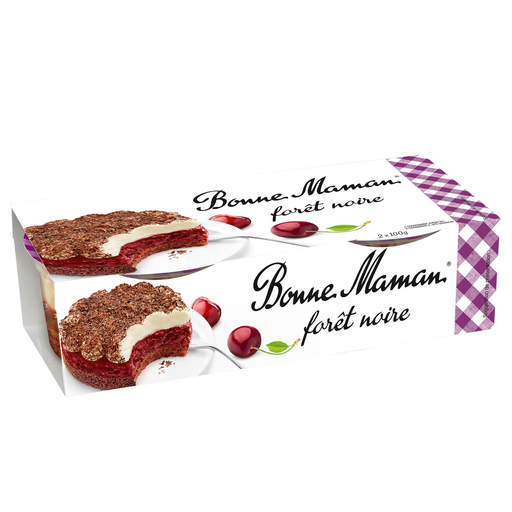 [3608580748830] BONNE MAMAN Black Forest Dessert 2x100g