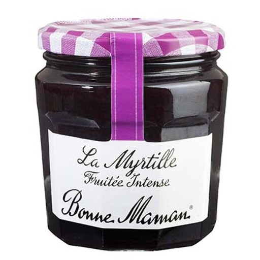 [3608580750000] BONNE MAMAN Fruitée Intense Blueberry Jam 340 g