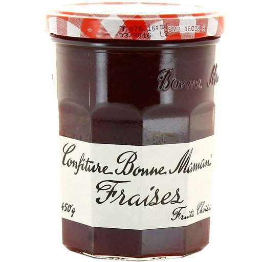 [3608580759621] BONNE MAMAN Strawberry Jam 450 g