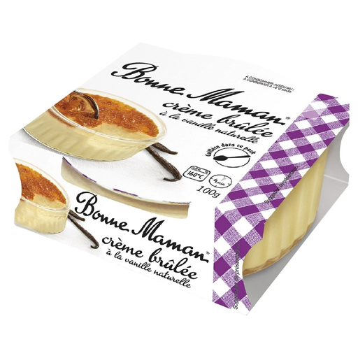 [3608580760658] BONNE MAMAN Sobremesa crème brûlée de baunilha natural 100 g