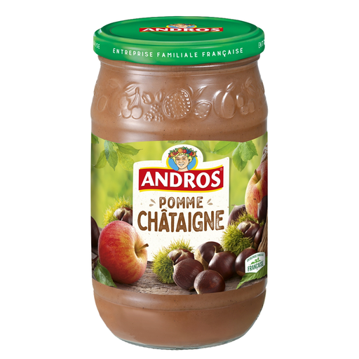 [3608580765554] ANDROS Apple Chestnut Fruit Dessert 785 g