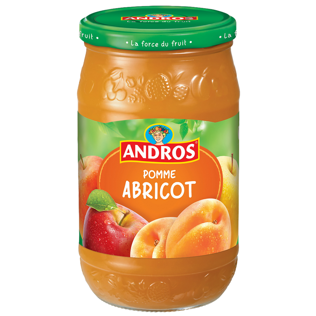 ANDROS Fruit dessert apple/apricot 750 g