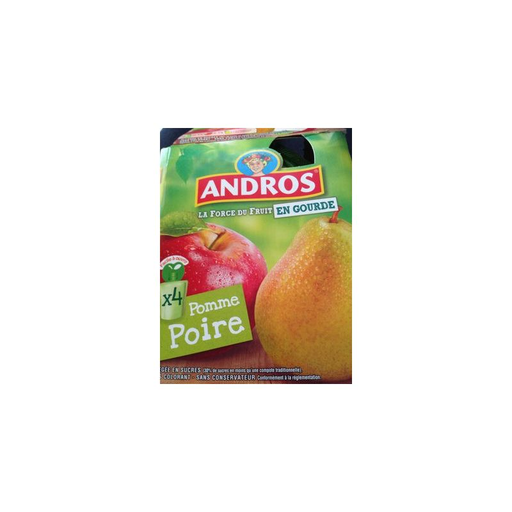 [3608580772477] ANDROS Compota Manzana/Pera 4 x 90 g