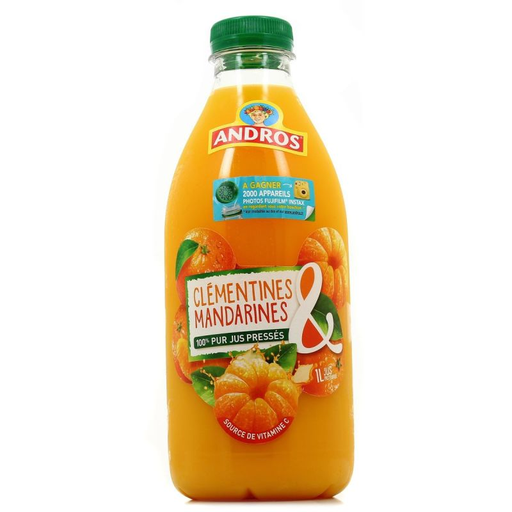 [3608580787624] ANDROS Clementine and Mandarin Juice 1 L