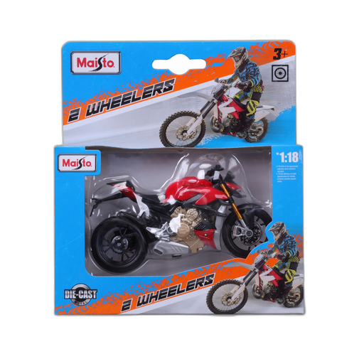 [0090159313007] MAISTO Moto Fresh Metal 1:18, à partir de 3 ans