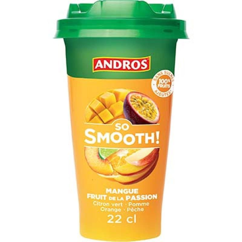 ANDROS Smoothie Mangue Passion 22 cl