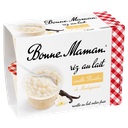 BONNE MAMAN Arroz doce com baunilha natural 4 x 100 g