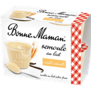 BONNE MAMAN Semoule au lait à la vanille naturelle 4 pots de 100 g