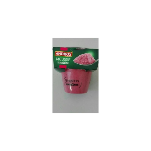 [3608580910282] ANDROS Mousse Framboesa 80 g
