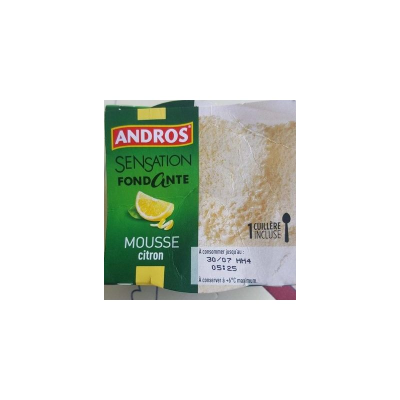 ANDROS Mousse Citron 80 g