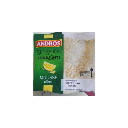 [3608580910299] ANDROS Lemon Mousse 80 g