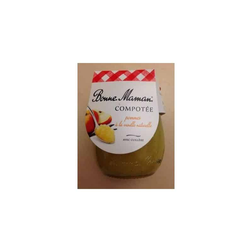 [3608580931638] BONNE MAMAN Apple Vanilla Compote 130 g