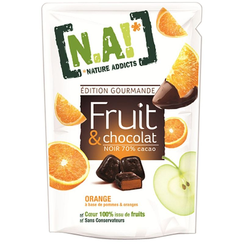 N.A! NATURE ADDICTS Fruit&Chocolat Orange 35 g
