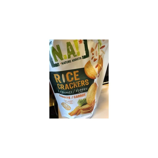 [3609200007276] NANA Na Crackers Arroz Zanahoria 70 g