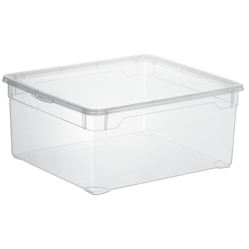 [3609230060760] CARREFOUR Rangement Basic box 7084012 18 L