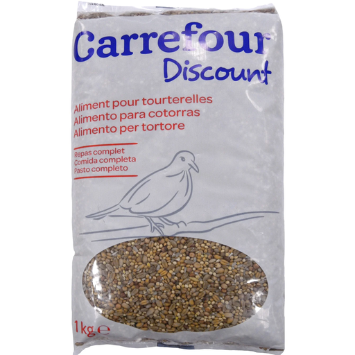 [3609230255104] SIMPL Aliment Graines Pour Tourterelles 1 kg