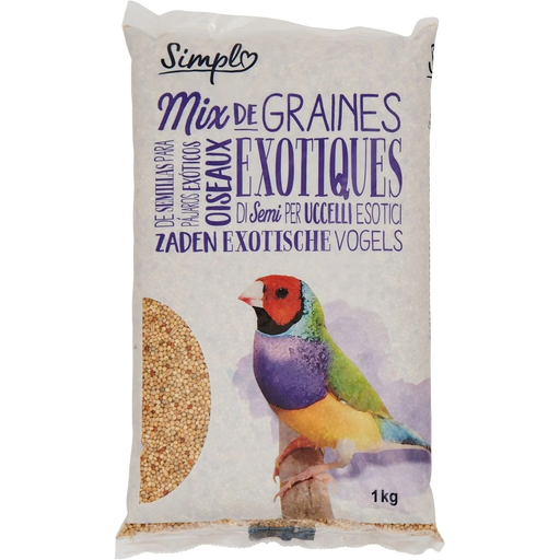 [3609230255159] SIMPL Complete Seed Food For Exotic Birds 1 kg