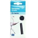 CARREFOUR Black ink cartridges for fountain pen 30 ink cartridges box
