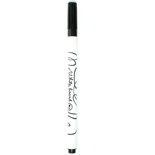 [3609230992849] CARREFOUR Dry Erase Markers Black Ink Fine Tip 2-Pack