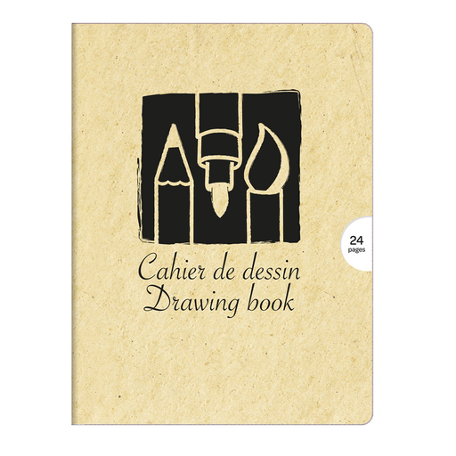 [3609231007283] CARREFOUR Cahier à dessin 24x32cm 24 pages