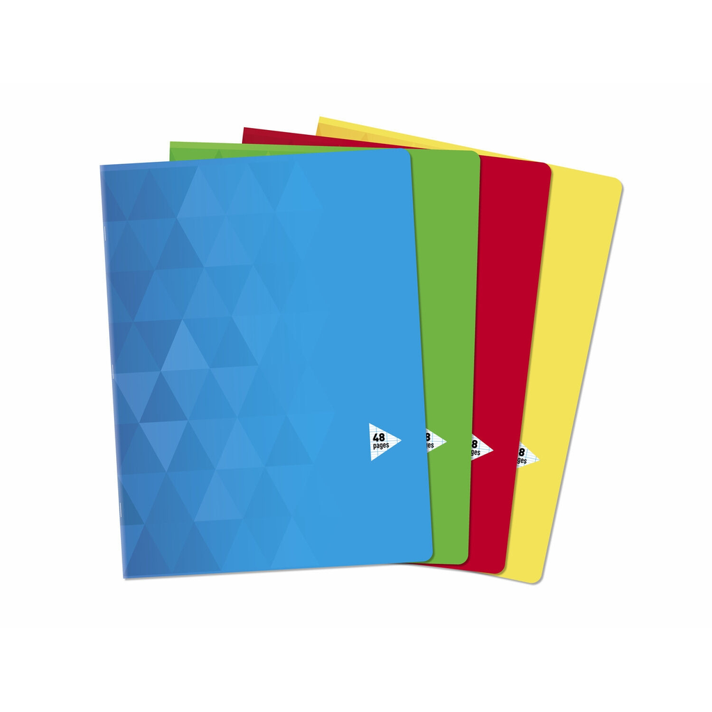 CARREFOUR Cahier 24 x 32 cm 48 pages Grands carreaux