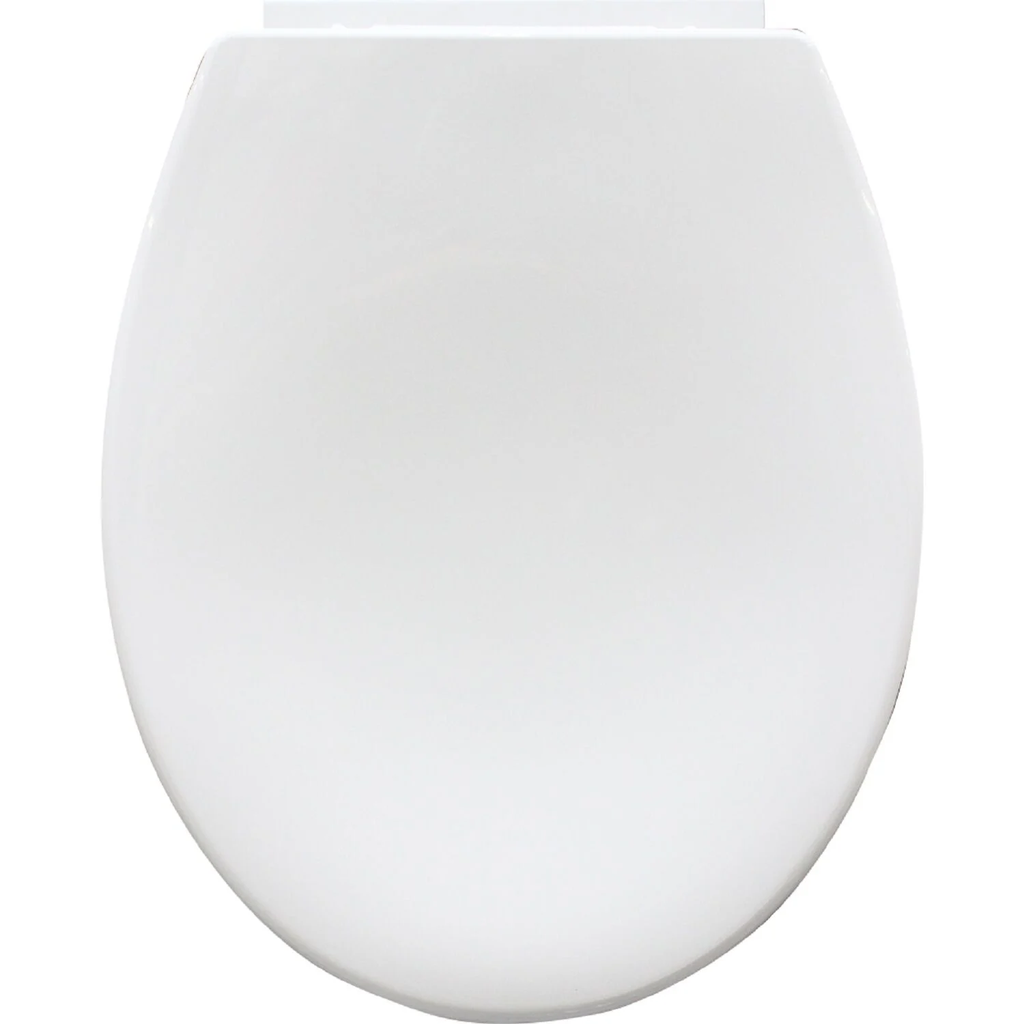 CARREFOUR Toilet seat white slow down 1 unit
