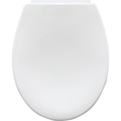 [3609231048446] CARREFOUR Abattant WC blanc slow down l'abattant