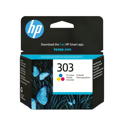 [0190780570975] HP Cartouche d'Encre 303 Trois Couleurs (T6N01AE)