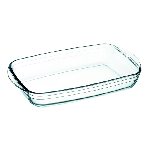 [3609231792615] CARREFOUR Rectangular Glass Dish 35x22cm Everyday HOME 3 L