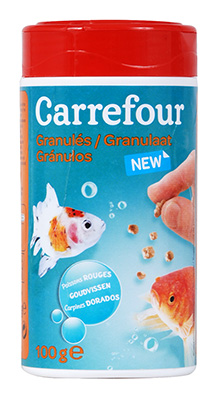 Carrefour Alimentation Granule 100G Poisson Rouge Crf