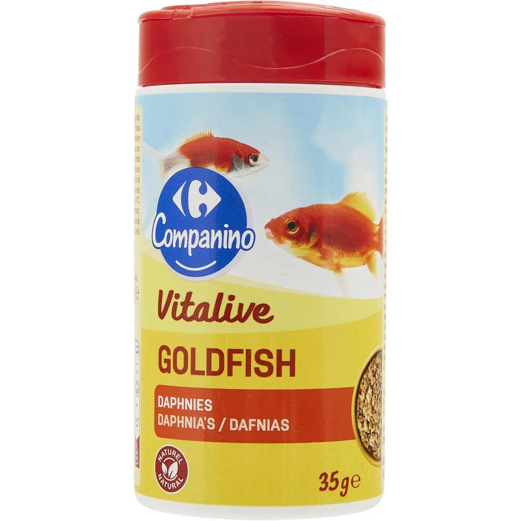 CARREFOUR Daphnia Complete Food for Goldfish 35 g