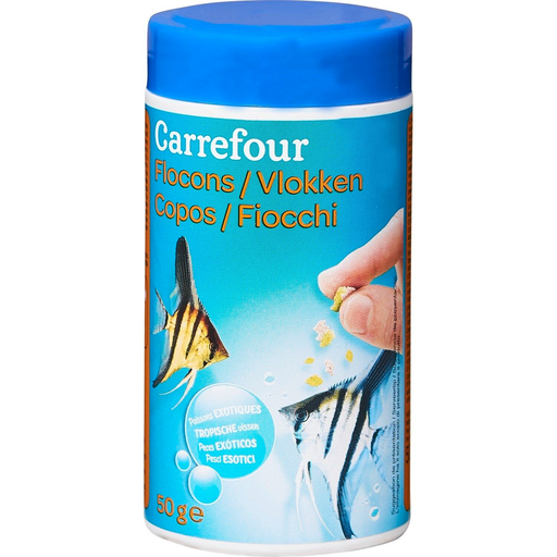 [3609231842785] COMPANINO Vitalive Aliment complet pour poissons exotiques Flocons Vitalive 50 g