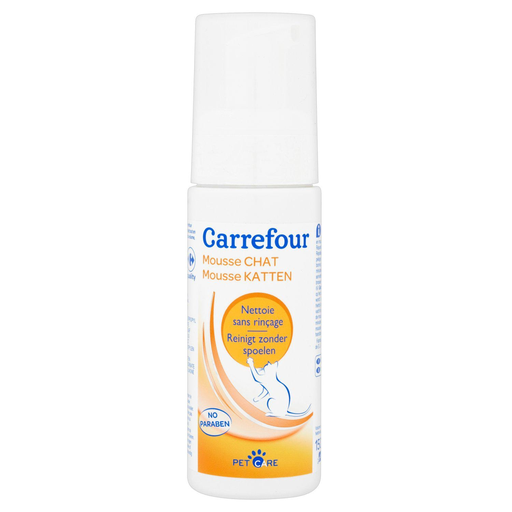 [3609231847681] CARREFOUR Mousse nettoyante sans gaz, sans rinçage et sans paraben 150 ml