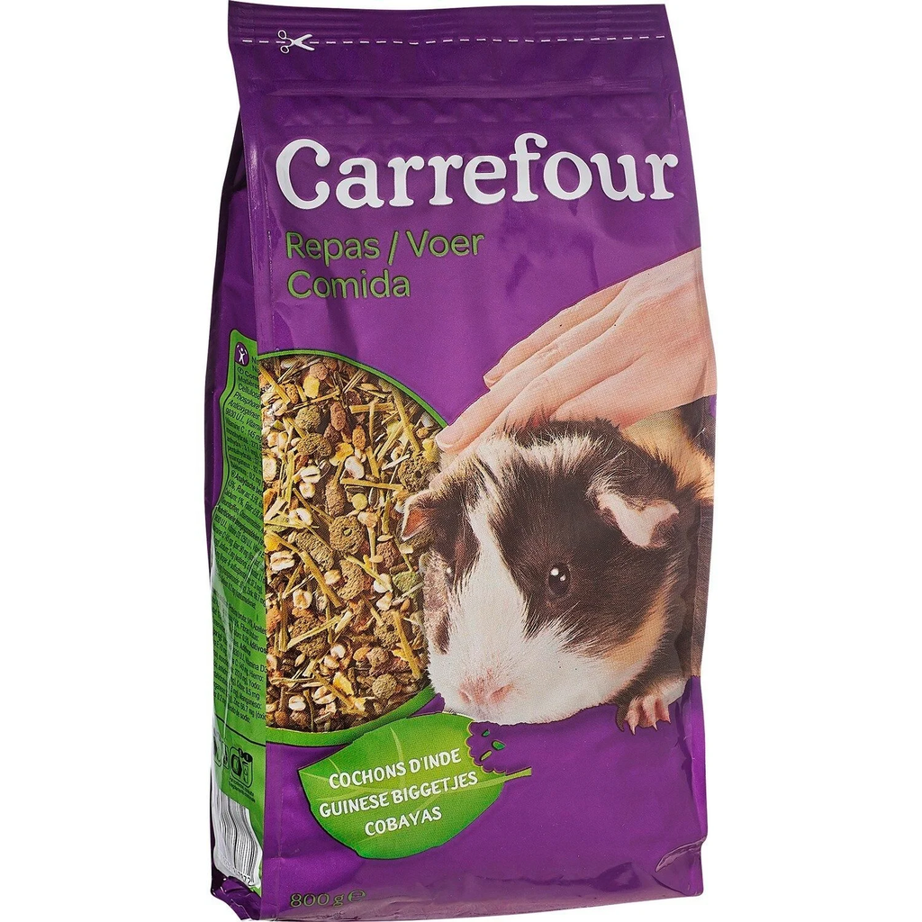 CARREFOUR Complete Food for Guinea Pigs 800 g