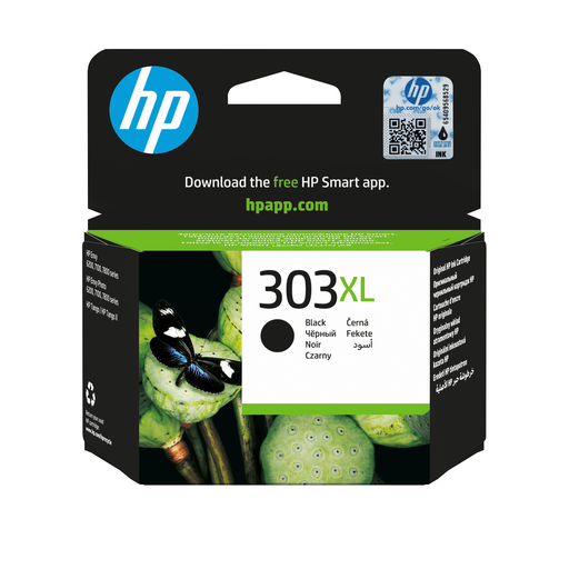 [0190780571095] HP Cartouche d'encre n°303 noire XL 12 ml