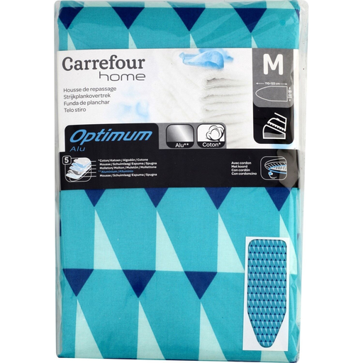 [3609231995573] CARREFOUR Ironing Board Cover Optimum M assorted patterns 1 unit