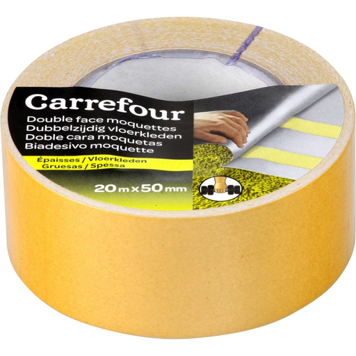 [3609232009590] CARREFOUR Double-sided carpet tape 20mx50mm