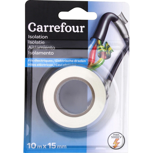 [3609232009767] CARREFOUR Insulation tape 10mx15mm per roll