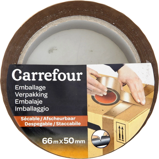 [3609232009781] CARREFOUR Packaging tape with cutter l'unité