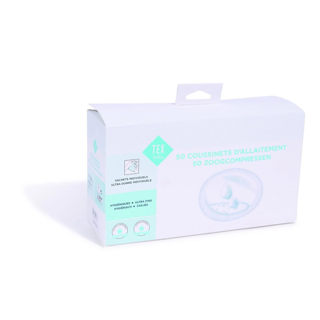 TEX Coussinet d'allaitement blancs BABY les 50 coussinets d'allaitement