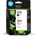 HP Cartuchos de Tinta 303 Preto e Tricolor 8 ml