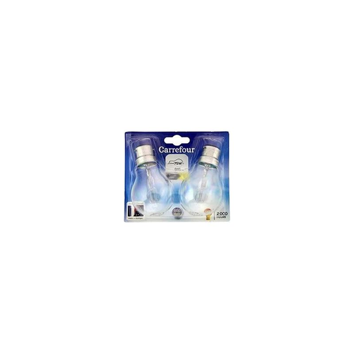 [3610882115289] CARREFOUR Eco30 Bulb 57W B22 Blister 2 pack