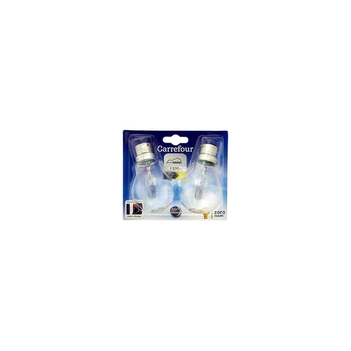 [3610882115319] CARREFOUR Ampoule Eco30 Stand 77W B22