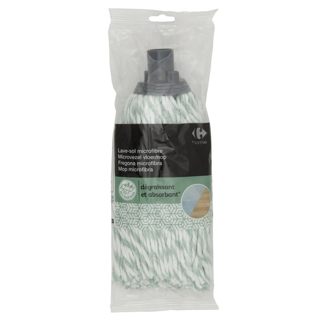 CARREFOUR Microfibre floor mop head le lave sol