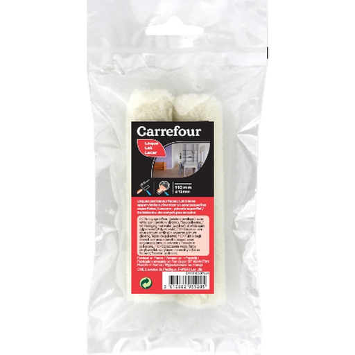 [3610882955205] CARREFOUR Recharge mini rouleau laqueur le lot de 2 recharges